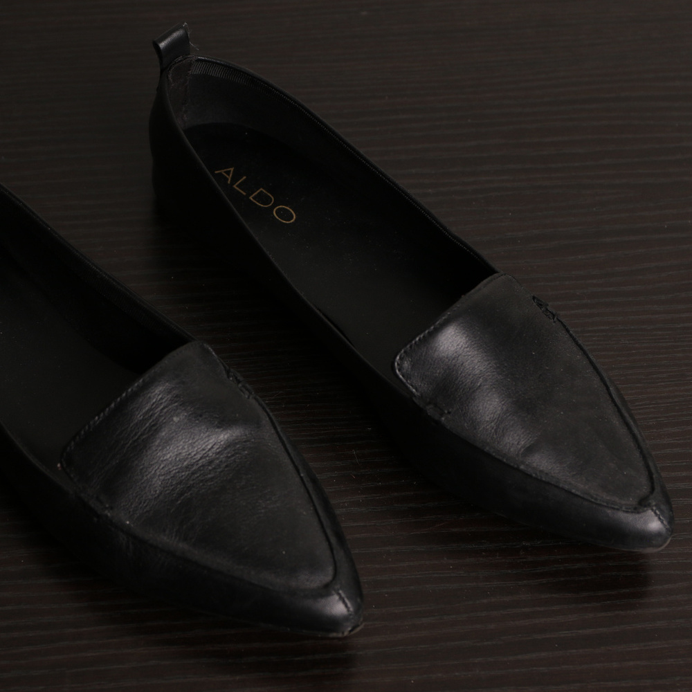 ALDO Black Flats